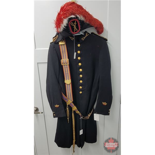 I.O.O.F. Patriarchs Militant Uniform Coat, Sash, Belt & Tricorn Hat (International Order of Odd Fell