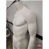 Image 8 : Store Display Male Mannequin (Note: Damage to Right Hand Fingers) (67"H) (SEE PICS !)