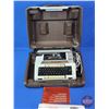 Image 2 : Smith-Corona Portable Typewriter in Hardshell Carry Case (Case Measures: 17-1/2" x 20" x 8")