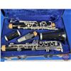 Image 2 : Vintage Boosey & Hawkes Series 1-10 Clarinet in Hardshell Carry Case (Case Measures: 8-1/2" x 12" x