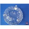 Image 17 : Crystal Footed Bowl, Waterford Arcade Bouquet Vase, Crystal Salt & Pepper Shakers & Cut Glass Pitche