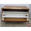 Image 2 : Vintage Shoe Storage Bench (19-1/2"H x 33"W x 15-1/2"D) (SEE PICS!)