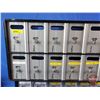 Image 10 : Vintage Combination Lock Postal Boxes (2 Bunks) (Combinations are inside) (One Bunk Measures : 12"H