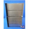 Image 2 : Vintage Combination Lock Postal Boxes (2 Bunks) (Combinations are inside) (One Bunk Measures : 12"H