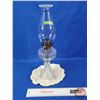 Image 3 : Coal Oil Lamp : Dominion Glass Bullseye (c.1913-1925) (Total Height w/Chimney : 16"H) (SEE PICS!)