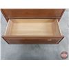 Image 3 : Vintage 2 Drawer Walnut Night Stand (c. 1970's) (22-1/4"H x 22"W x 14"D) (SEE PICS!)