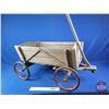 Image 2 : Vintage Wooden Goat Cart (Measures w/Handle : 43"H) (SEE PICS!)