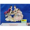 Image 1 : Dresden Art Figurine "Playing Chess" (Made in Germany) (SEE PICS!)