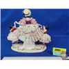 Image 3 : Dresden Art Figurine "Lady & Girls Dancing" (Made in Germany) (SEE PICS!)