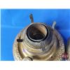 Image 8 : Coal Oil Lamp Bases - Brass (2) (Each 8"H) (SEE PICS!)