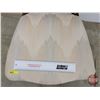 Image 8 : Vintage Balloon Back Chair (Peach/Grey Upholstery) (35"H) (SEE PICS!)