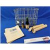 Image 1 : Dairy Collector Combo: Crate, Bottles, Sheets, Pogs