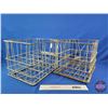 Image 2 : (2) Purity Metal Milk Crates (11-1/4"H x 15"W x 11-3/4"D) (SEE PICS!)