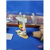 Image 8 : Vintage / Retro "For the Bar" Collector Combo (Keg Tap; Bottle Openers; Garnish Service Plater/Glass