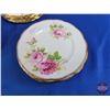 Image 8 : Royal Albert ~ American Beauty Dish Set (45+pcs) : Serving Platter; Bowls; Dinner Plates; Bread & Bu