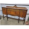 Image 2 : Mahogany Sideboard : 4 Drawer (46"H x 66"W x 20"D) (SEE PICS!)