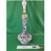 Image 1 : Electric Lamp : Black and White (No Lamp Shade) (24"H) (SEE PICS!)  (Listing & Descriptions are a GU