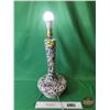 Image 2 : Electric Lamp : Black and White (No Lamp Shade) (24"H) (SEE PICS!)  (Listing & Descriptions are a GU