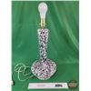 Image 3 : Electric Lamp : Black and White (No Lamp Shade) (24"H) (SEE PICS!)  (Listing & Descriptions are a GU