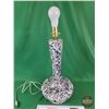 Image 5 : Electric Lamp : Black and White (No Lamp Shade) (24"H) (SEE PICS!)  (Listing & Descriptions are a GU
