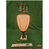 Image 1 : Electric Lamp : Leaf Motif (26"H) (SEE PICS!)  (Listing & Descriptions are a GUIDE ONLY and are subj