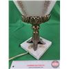 Image 3 : Electric Lamp : Leaf Motif (26"H) (SEE PICS!)  (Listing & Descriptions are a GUIDE ONLY and are subj