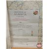 Image 3 : Maps & Yard Sticks : - (3) Maps (Widest Map Measures 54") - (2) Yard Sticks (SEE PICS!)  (Listing & 