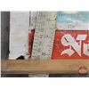 Image 9 : Maps & Yard Sticks : - (3) Maps (Widest Map Measures 54") - (2) Yard Sticks (SEE PICS!)  (Listing & 