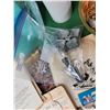 Image 8 : Vintage Kitchen Group : Incl. Copper Bundt Pan, Cookie Cutters, Sterilite Juice Tumblers, Table Clot