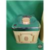 Image 8 : Vintage Kitchen Group : Incl. Harvest Gold Queen Line 4 Piece Canister Set, Tupperware Foil and Wax 