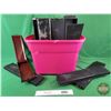 Image 1 : Tin Safety Deposit Boxes (26) (1-1/2"H x 4-3/4"W x 22"L) (SEE PICS!)  (Listing & Descriptions are a 