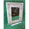 Image 2 : Mirror Cabinet w/Glass Shelving (21-3/4"H) (SEE PICS!)  (Listing & Descriptions are a GUIDE ONLY and