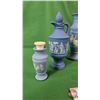 Image 2 : Wedgewood Style Vases & Jars (8) (SEE PICS!)  (Listing & Descriptions are a GUIDE ONLY and are subje