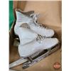 Image 2 : Retro Figure Skates c/w Original Box (Box Measures 12-1/2"W x 15"L) (Size Not Visible) (SEE PICS!)  
