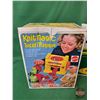 Image 2 : Kids Toy Trio : Incl. Toy Town Climbing Chuckling Choo-Choo, Knit Magic, & T.V. Racing Car (SEE PICS