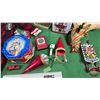 Image 2 : Christmas Group : Incl. Plastic Candy Canes, CD's, Tins, Pook Stockings, Decorations, Etc! (SEE PICS
