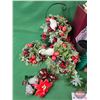 Image 2 : Christmas Decor : Inc. Village Pieces, Tins, Holiday Centrepieces, Etc! (SEE PICS!)  (Listing & Desc