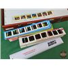 Image 8 : Slide Viewer Case w/Disney Movie Slides (Case Measures 2-3/4" x 17"W x 10"D) (SEE PICS!)  (Listing &