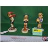 Image 1 : Hummel Figurines (3) :  - March Winds - Aus Nachbars Garten ~ Gift from a Friend - Sensitive Hunter 
