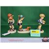 Image 2 : Hummel Figurines (3) :  - March Winds - Aus Nachbars Garten ~ Gift from a Friend - Sensitive Hunter 