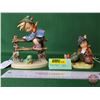 Image 2 : Hummel Figurines (2) :  - Retreat to Safety - Coffee Break  (SEE PICS!)  (Listing & Descriptions are