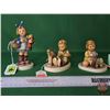 Image 2 : Hummel Figurines (3) :  - At Play - Playful Blessing - What Now  (SEE PICS!)  (Listing & Description