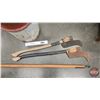 Image 2 : Metal Barrel of Tools : Incl. - Axes - Pipe Bender - Etc! (SEE PICS!)  (Listing & Descriptions are a