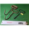 Image 1 : Bale / Hay Hooks (3) (Largest Measures 12"H) (SEE PICS!)