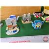Image 3 : Tea Collector Figurines (17) : Tetley & Red Rose c/w Sewing Table Drawer (SEE PICS!)  (Listing & Des