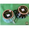 Image 9 : Pottery Collector Group : Blue Mountain Pottery Lamp, Cream & Sugar, & Canuck Pottery Bowl, Etc! (SE
