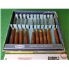 Image 1 : Marples Carving Tool Set No.60 (Missing 2 Tools) (SEE PICS!)  (Listing & Descriptions are a GUIDE ON