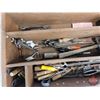 Image 8 : Wood Tool Chest w/ Variety of Hand Tools (9-1/4"H x 23-1/2"W x 15-1/2"D) (Note: Heavy) (SEE PICS!)  