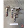 Image 1 : Gas Pump Nozzles (3) & Kromer Co. Universal Joint (SEE PICS!)  (Listing & Descriptions are a GUIDE O