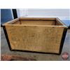 Image 8 : Variety of Axe Heads & Handles c/w Wood Crate (10"H x 12"W x 18-1/4"D) (Note: Heavy) (SEE PICS!)  (L